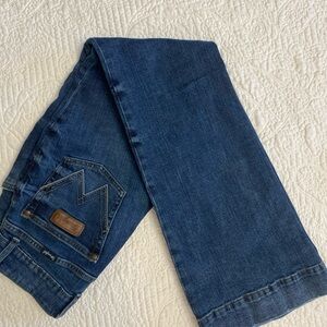 Vintage Y2K Wrangler Women’s Low Rise Boot Cut Jeans Western Rodeo Size 5/32